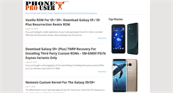 Desktop Screenshot of phoneprouser.com